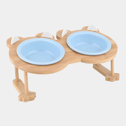 Raised Ceramic Food & Water Set