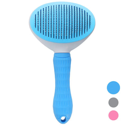 One-Click Clean Grooming Brush for Cats