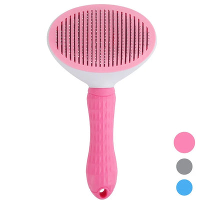 One-Click Clean Grooming Brush for Cats