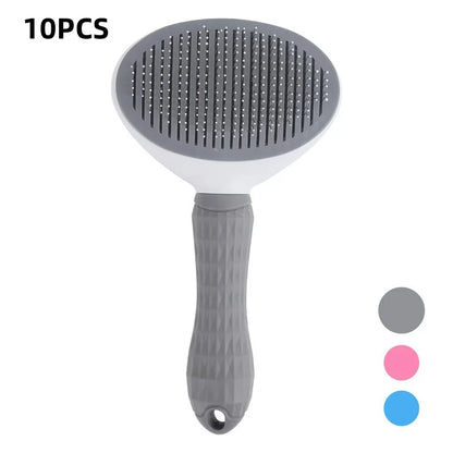 One-Click Clean Grooming Brush for Cats