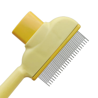 One-Click Clean Grooming Brush for Cats