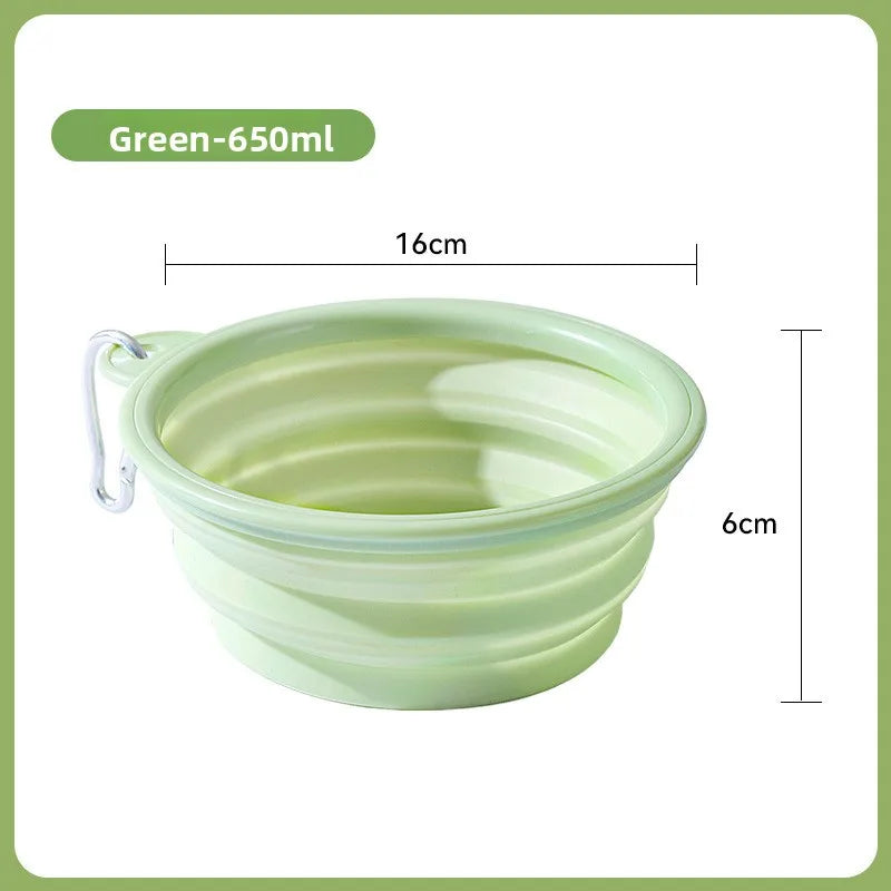Fold-Flat Travel Bowl — Vet Trips & Weekends Away