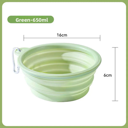 Fold-Flat Travel Bowl — Vet Trips & Weekends Away
