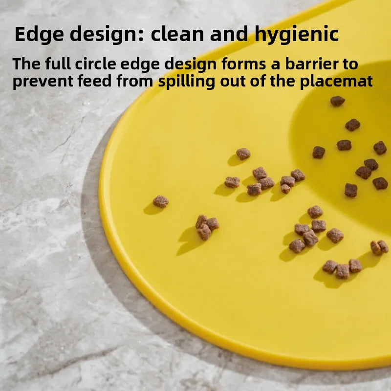 Splash-Proof Feeding Mat — For Enthusiastic Eaters