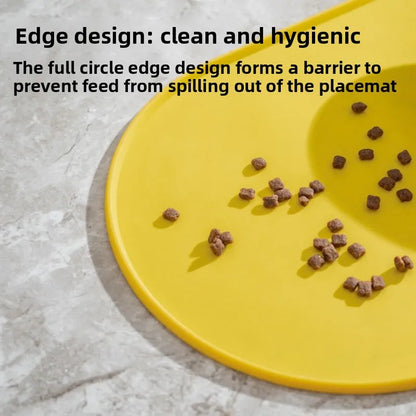 Splash-Proof Feeding Mat — For Enthusiastic Eaters