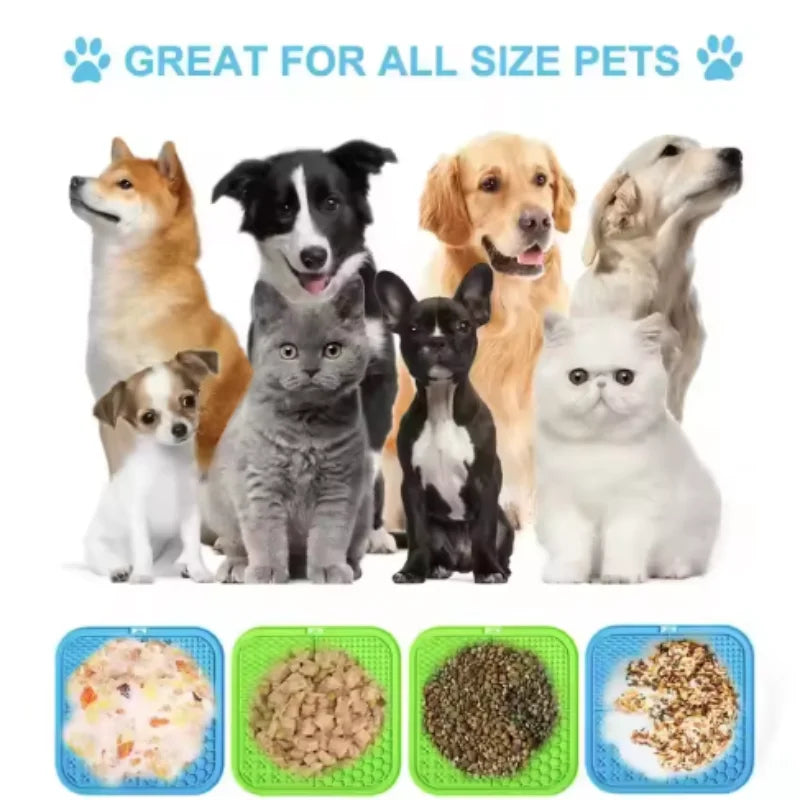 Calm & Lick Mat — Slow Feeder for Cats