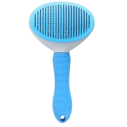 One-Click Clean Grooming Brush for Cats